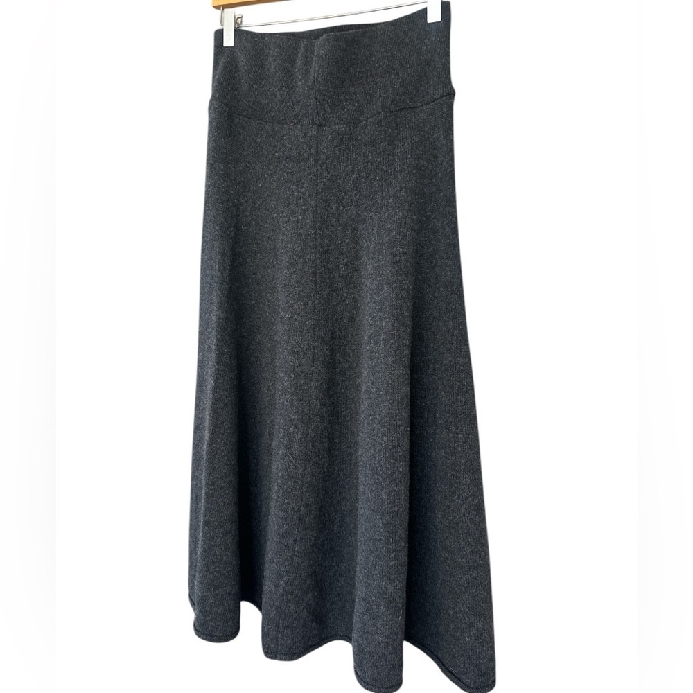 Zara ZW Collection Wool Melange A-line Midi Skirt - Picture 11 of 12